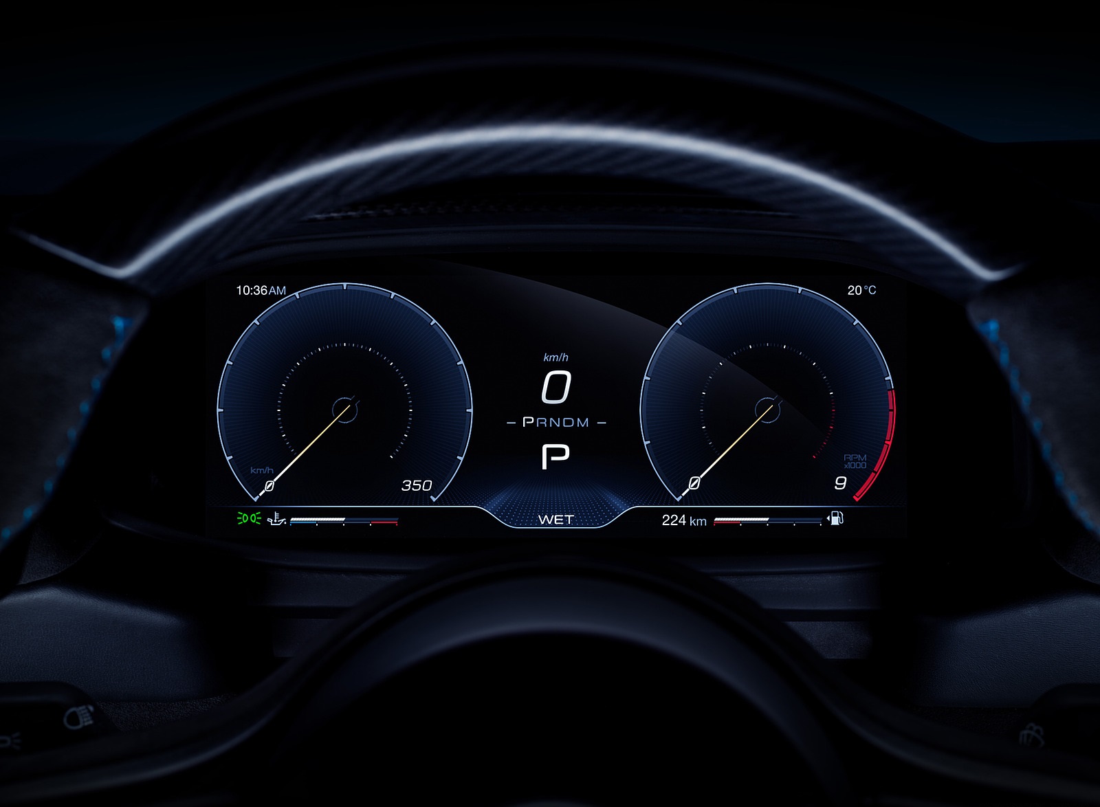 2021 Maserati MC20 Instrument Cluster Wallpapers #115 of 158