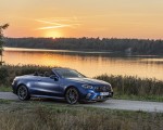 2021 Mercedes-AMG E 53 4MATIC+ Cabriolet (Color: Magno Brilliant Blue) Front Three-Quarter Wallpapers 150x120 (100)