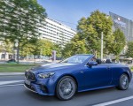 2021 Mercedes-AMG E 53 4MATIC+ Cabriolet (Color: Magno Brilliant Blue) Front Three-Quarter Wallpapers 150x120