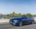 2021 Mercedes-AMG E 53 4MATIC+ Cabriolet (Color: Magno Brilliant Blue) Front Three-Quarter Wallpapers 150x120