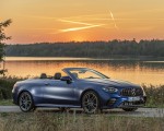 2021 Mercedes-AMG E 53 4MATIC+ Cabriolet (Color: Magno Brilliant Blue) Front Three-Quarter Wallpapers  150x120