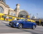 2021 Mercedes-AMG E 53 4MATIC+ Cabriolet (Color: Magno Brilliant Blue) Front Three-Quarter Wallpapers 150x120