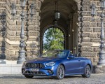 2021 Mercedes-AMG E 53 4MATIC+ Cabriolet (Color: Magno Brilliant Blue) Front Three-Quarter Wallpapers  150x120