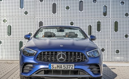 2021 Mercedes-AMG E 53 4MATIC+ Cabriolet (Color: Magno Brilliant Blue) Front Wallpapers 450x275 (106)