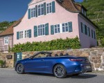 2021 Mercedes-AMG E 53 4MATIC+ Cabriolet (Color: Magno Brilliant Blue) Rear Three-Quarter Wallpapers 150x120