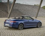 2021 Mercedes-AMG E 53 4MATIC+ Cabriolet (Color: Magno Brilliant Blue) Rear Three-Quarter Wallpapers 150x120