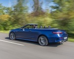 2021 Mercedes-AMG E 53 4MATIC+ Cabriolet (Color: Magno Brilliant Blue) Rear Three-Quarter Wallpapers 150x120