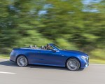 2021 Mercedes-AMG E 53 4MATIC+ Cabriolet (Color: Magno Brilliant Blue) Side Wallpapers 150x120