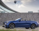 2021 Mercedes-AMG E 53 4MATIC+ Cabriolet (Color: Magno Brilliant Blue) Side Wallpapers 150x120