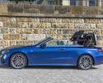 2021 Mercedes-AMG E 53 4MATIC+ Cabriolet (Color: Magno Brilliant Blue) Side Wallpapers  150x120