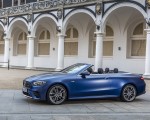 2021 Mercedes-AMG E 53 4MATIC+ Cabriolet (Color: Magno Brilliant Blue) Side Wallpapers 150x120