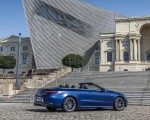 2021 Mercedes-AMG E 53 4MATIC+ Cabriolet (Color: Magno Brilliant Blue) Side Wallpapers 150x120