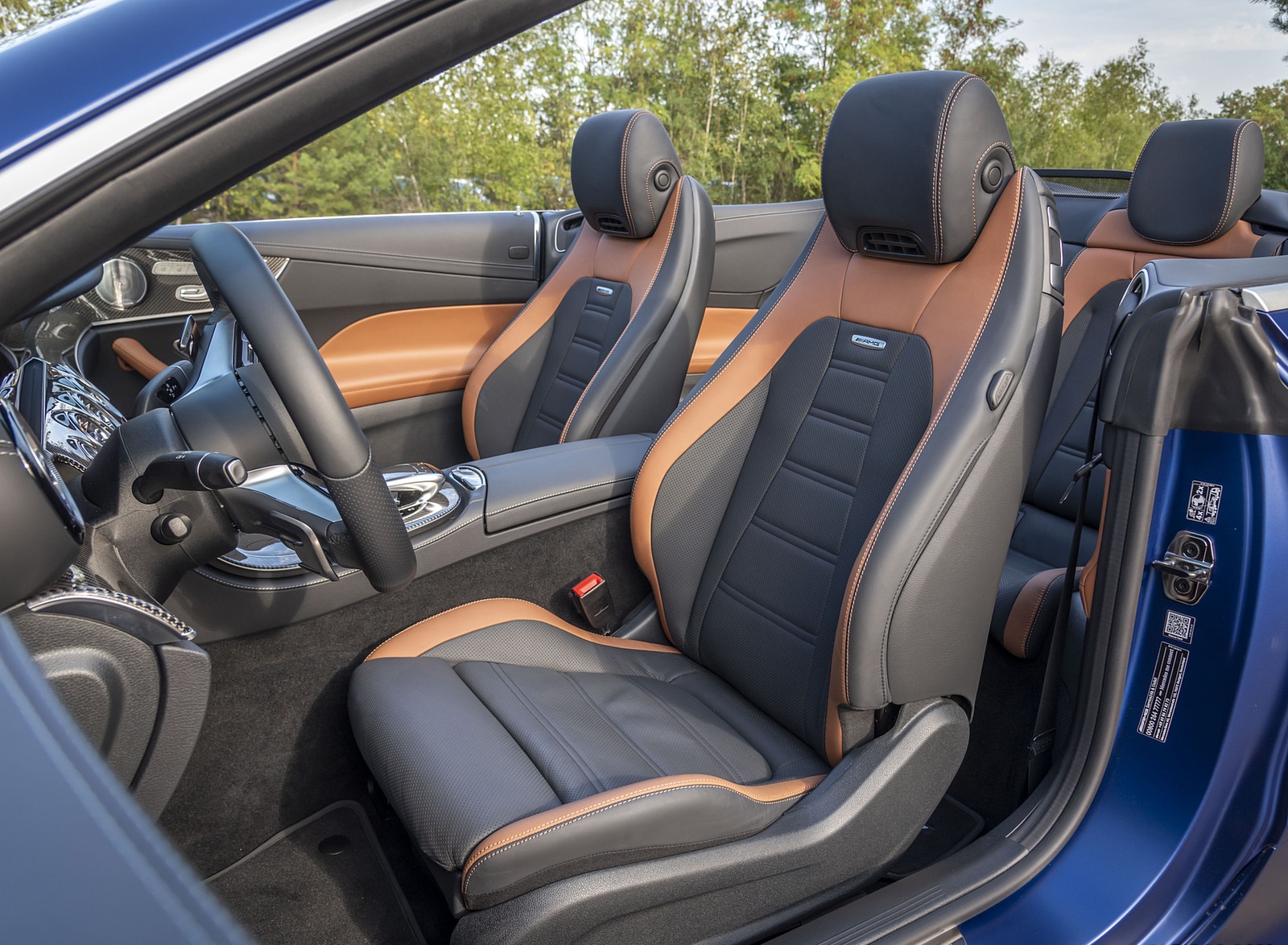 2021 Mercedes-AMG E 53 4MATIC+ Cabriolet Interior Front Seats Wallpapers #131 of 152