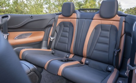 2021 Mercedes-AMG E 53 4MATIC+ Cabriolet Interior Rear Seats Wallpapers 450x275 (133)