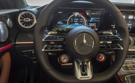 2021 Mercedes-AMG E 53 4MATIC+ Cabriolet Interior Steering Wheel Wallpapers  450x275 (127)