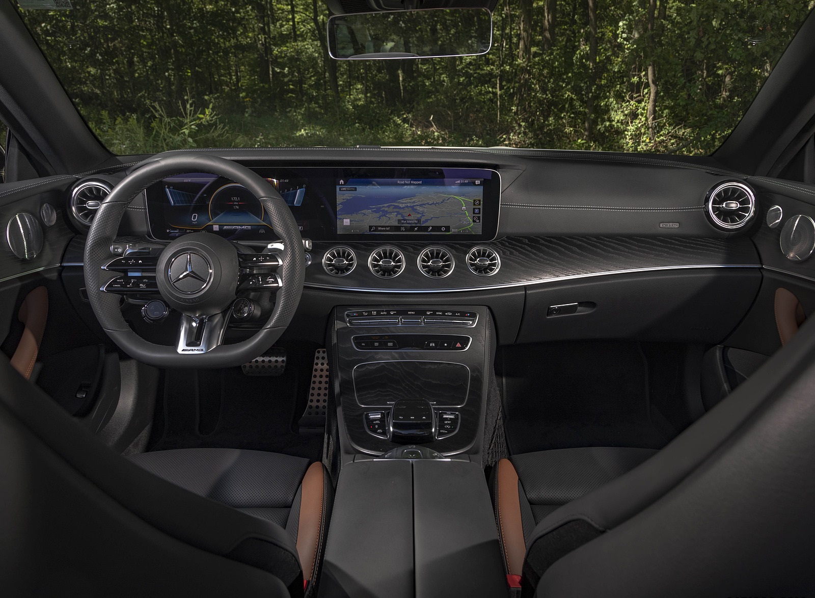 2021 Mercedes-AMG E 53 Cabriolet (US-Spec) Interior Cockpit Wallpapers #41 of 152