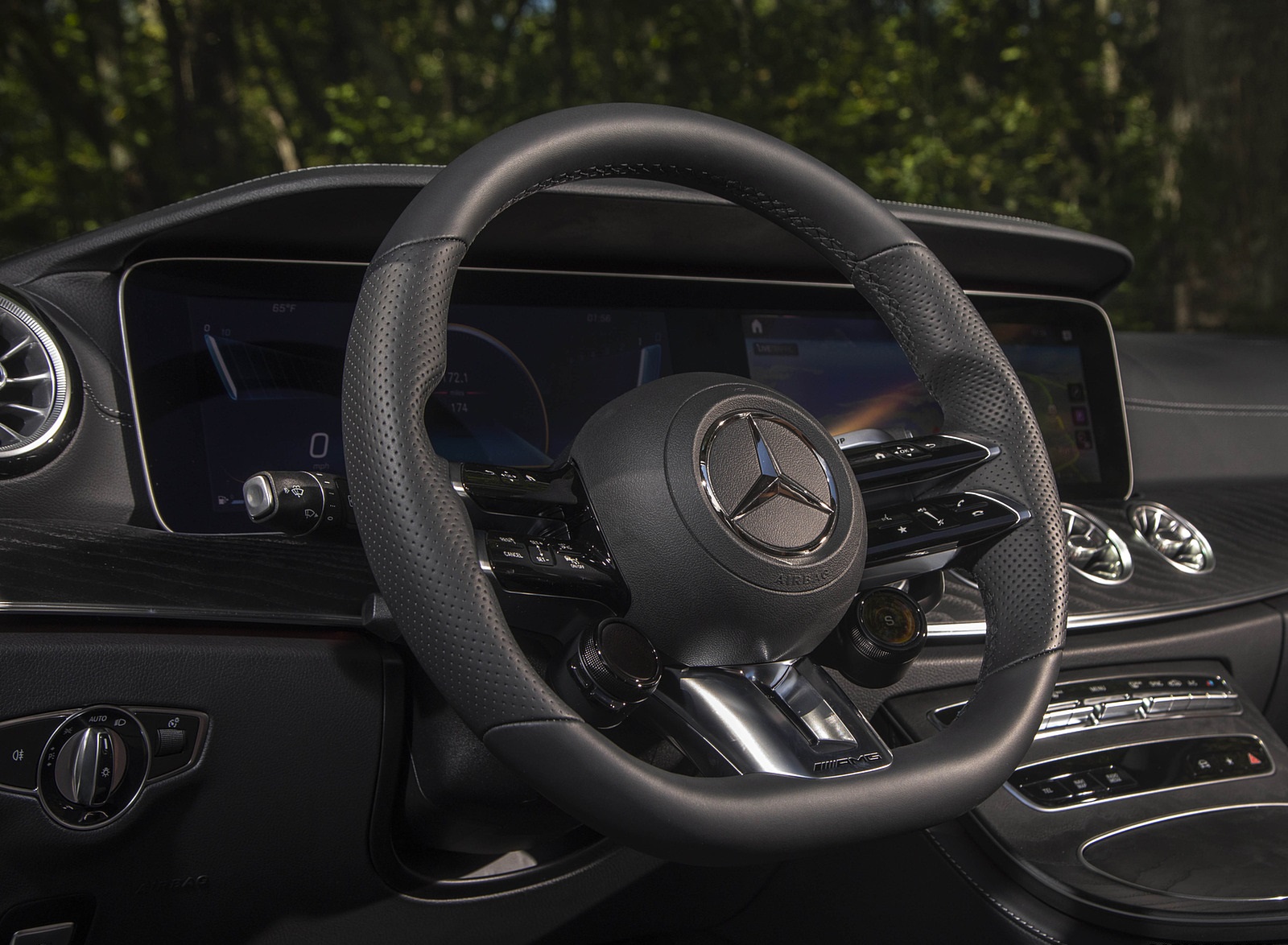 2021 Mercedes-AMG E 53 Cabriolet (US-Spec) Interior Steering Wheel Wallpapers #34 of 152
