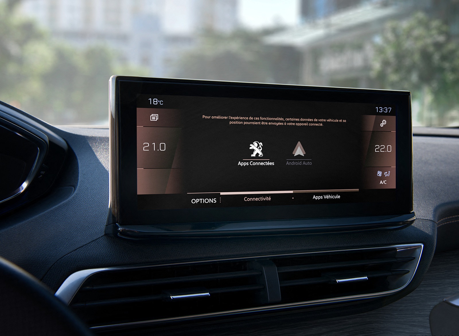 2021 Peugeot 5008 Central Console Wallpapers #13 of 25