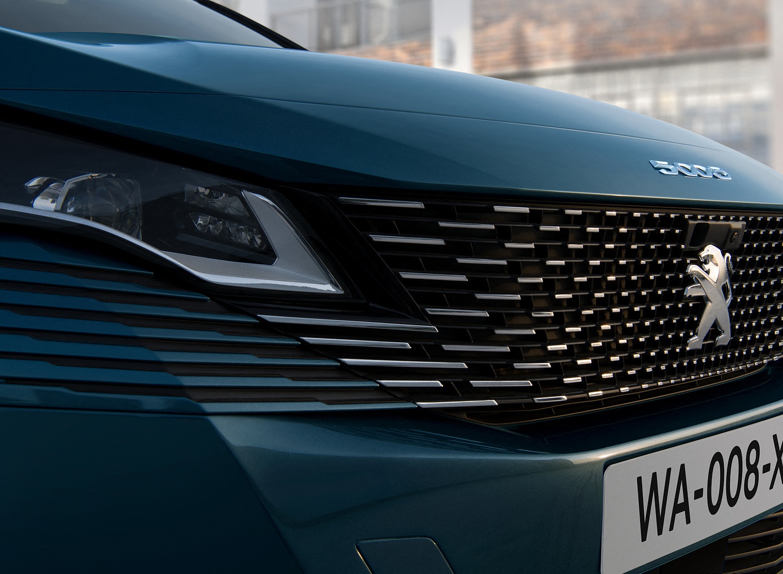 2021 Peugeot 5008 Grill Wallpapers (8)