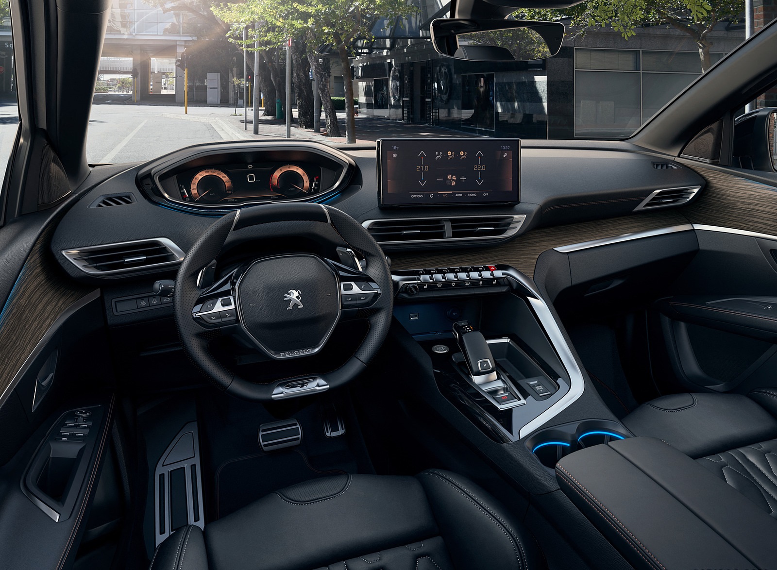 2021 Peugeot 5008 Interior Cockpit Wallpapers #15 of 25