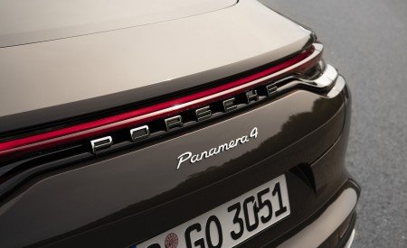 2021 Porsche Panamera 4 (Color: Truffle Brown Metallic) Badge Wallpapers 450x275 (19)