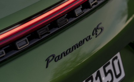 2021 Porsche Panamera 4S (Color: Mamba Green Metallic) Badge Wallpapers 450x275 (38)