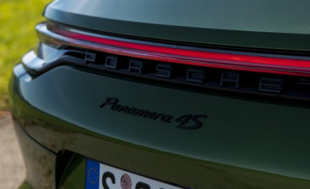 2021 Porsche Panamera 4S (Color: Mamba Green Metallic) Detail Wallpapers 450x275 (35)