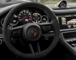 2021 Porsche Panamera 4S (Color: Mamba Green Metallic) Interior Steering Wheel Wallpapers 150x120