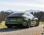 2021 Porsche Panamera 4S (Color: Mamba Green Metallic) Rear Three-Quarter Wallpapers 150x120