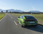 2021 Porsche Panamera 4S (Color: Mamba Green Metallic) Rear Three-Quarter Wallpapers 150x120