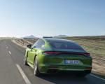 2021 Porsche Panamera 4S (Color: Mamba Green Metallic) Rear Three-Quarter Wallpapers 150x120 (2)