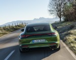 2021 Porsche Panamera 4S (Color: Mamba Green Metallic) Rear Wallpapers 150x120