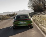 2021 Porsche Panamera 4S (Color: Mamba Green Metallic) Rear Wallpapers 150x120