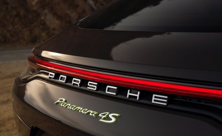2021 Porsche Panamera 4S E-Hybrid (Color: Truffle Brown Metallic) Badge Wallpapers 450x275 (24)