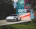 2021 Porsche Panamera 4S E-Hybrid Sport Turismo (Color: Carrara White Metallic) Front Wallpapers 150x120