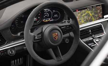2021 Porsche Panamera 4S E-Hybrid Sport Turismo (Color: Carrara White Metallic) Interior Wallpapers 450x275 (44)