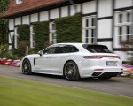 2021 Porsche Panamera 4S E-Hybrid Sport Turismo (Color: Carrara White Metallic) Rear Three-Quarter Wallpapers 150x120 (11)