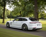 2021 Porsche Panamera 4S E-Hybrid Sport Turismo (Color: Carrara White Metallic) Rear Three-Quarter Wallpapers 150x120