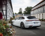 2021 Porsche Panamera 4S E-Hybrid Sport Turismo (Color: Carrara White Metallic) Rear Three-Quarter Wallpapers 150x120 (17)
