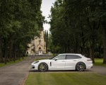 2021 Porsche Panamera 4S E-Hybrid Sport Turismo (Color: Carrara White Metallic) Side Wallpapers  150x120