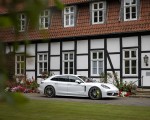 2021 Porsche Panamera 4S E-Hybrid Sport Turismo (Color: Carrara White Metallic) Side Wallpapers 150x120