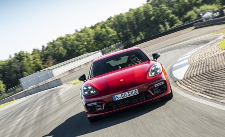 2021 Porsche Panamera GTS (Color: Carmine Red) Front Wallpapers 450x275 (28)
