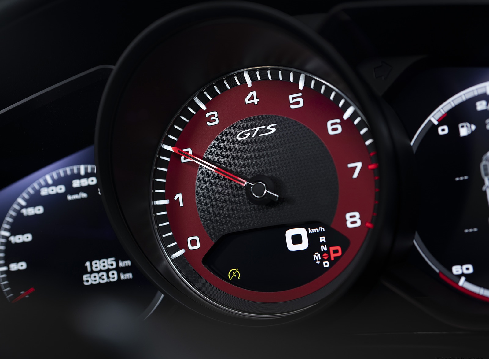 2021 Porsche Panamera GTS (Color: Carmine Red) Instrument Cluster Wallpapers #61 of 117