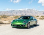 2021 Porsche Panamera GTS (Color: Mamba Green) Front Three-Quarter Wallpapers 150x120