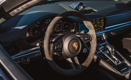 2021 Porsche Panamera GTS (Color: Mamba Green) Interior Steering Wheel Wallpapers 450x275 (116)