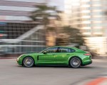 2021 Porsche Panamera GTS (Color: Mamba Green) Side Wallpapers 150x120