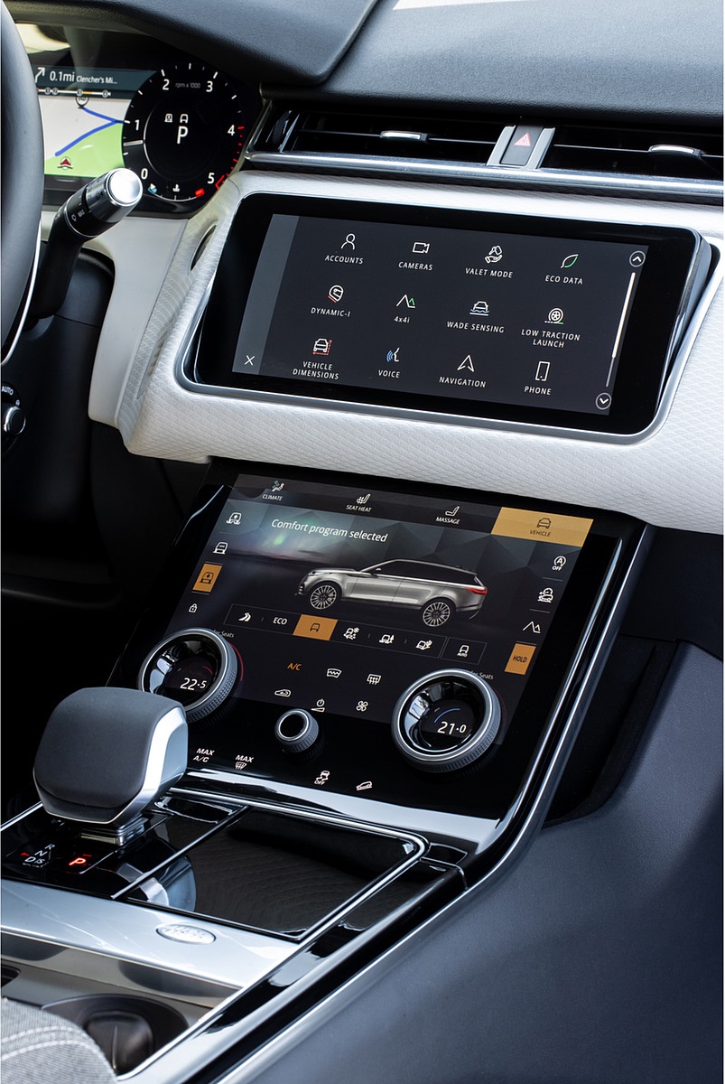 2021 Range Rover Velar D300 MHEV R-Dynamic SE Central Console Wallpapers #35 of 42