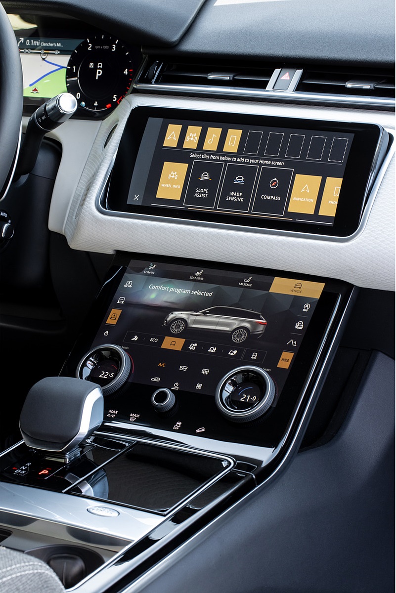 2021 Range Rover Velar D300 MHEV R-Dynamic SE Central Console Wallpapers #29 of 42