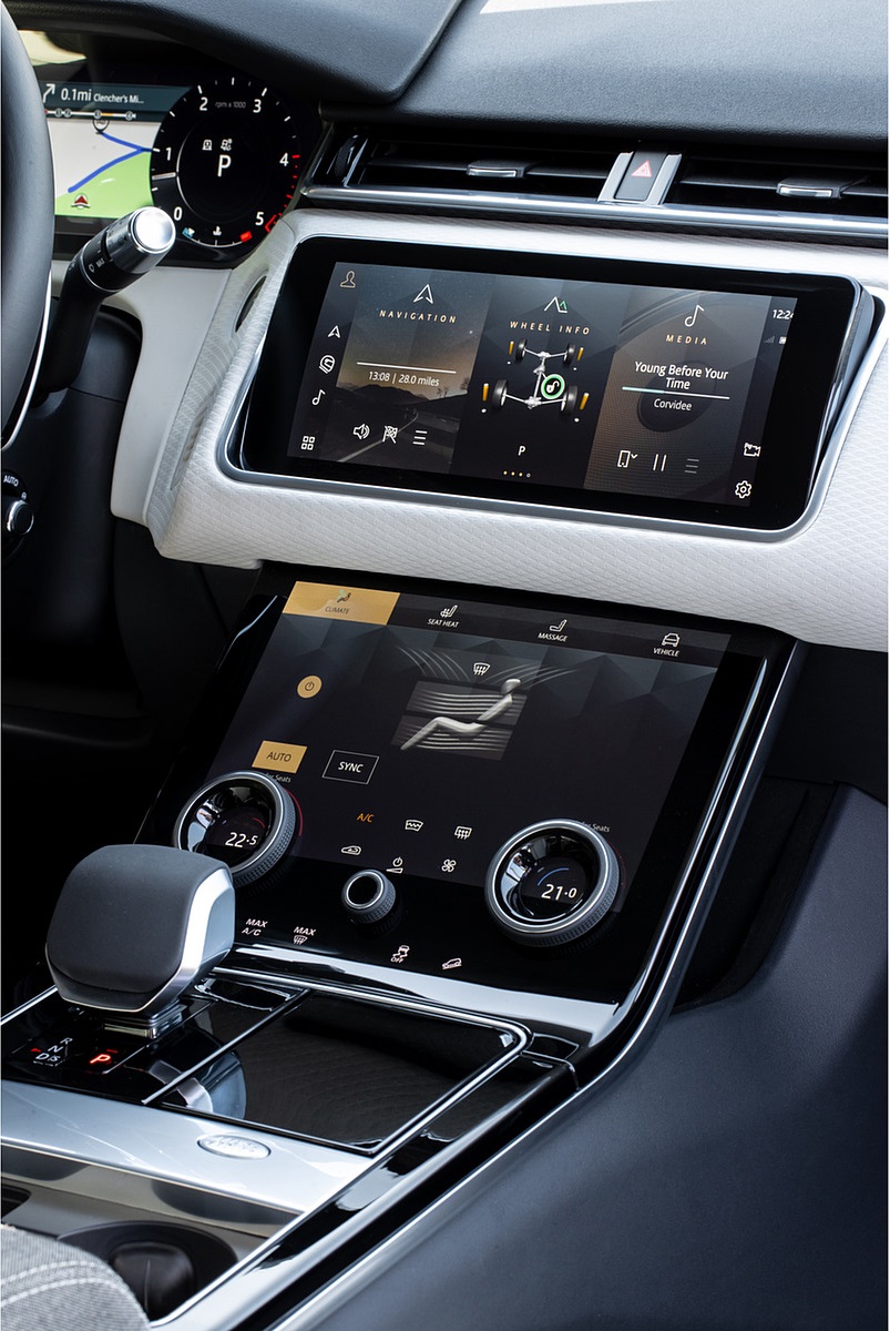 2021 Range Rover Velar D300 MHEV R-Dynamic SE Central Console Wallpapers #36 of 42