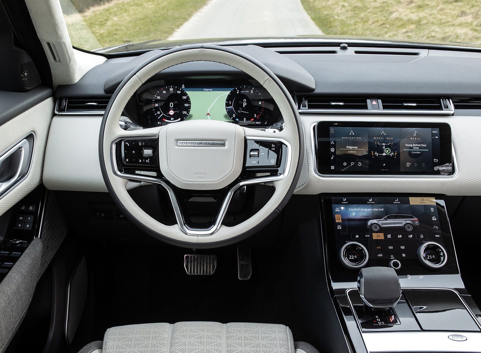 2021 Range Rover Velar D300 MHEV R-Dynamic SE Interior Cockpit Wallpapers #33 of 42